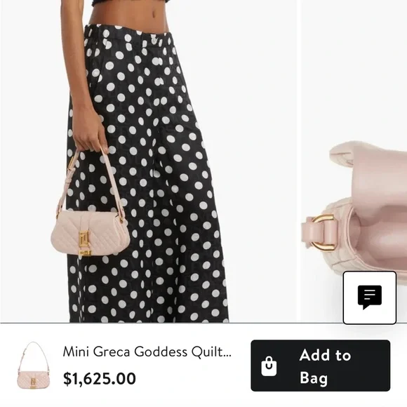 Versace Mini Greca Goddess Quilted Leather Shoulder Bag - Picture 8 of 16